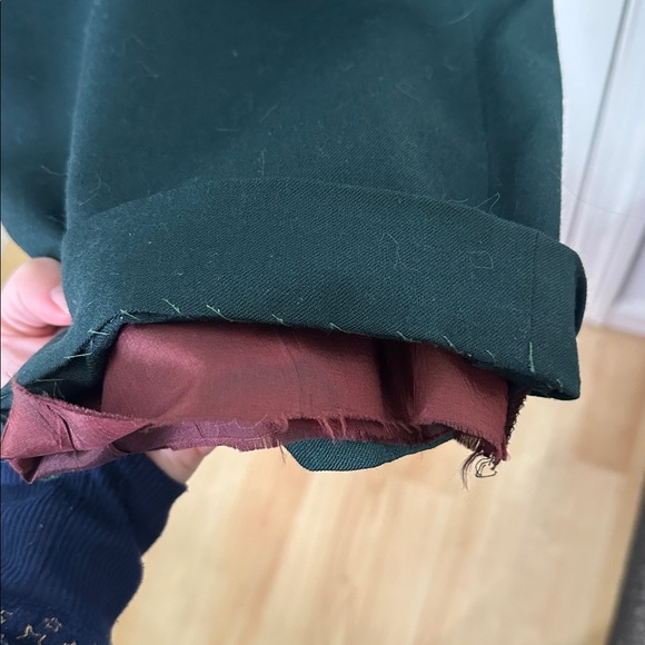 Vintage Rafaella Deep Green Wool Trousers - Picture 4 of 4
